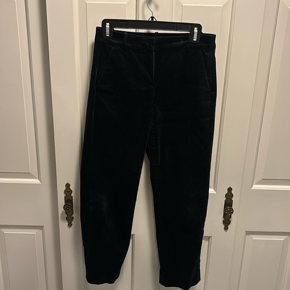 J. Crew Factory Kallie Velvet Pants